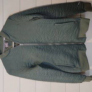 PUMA CAMO BOMBER JACKET MEDIUM  OLIVE GREEN